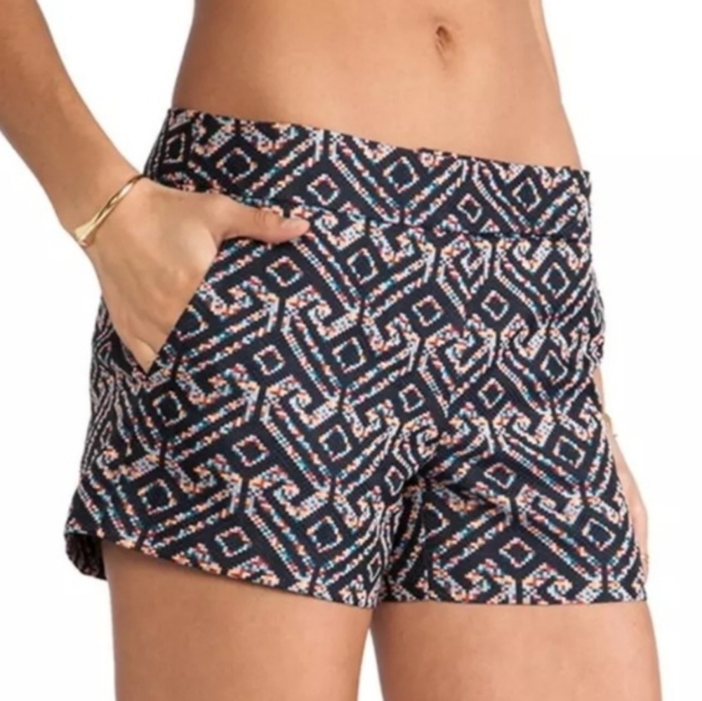 Trina Turk Multicolor "Corbin" Shorts, 12